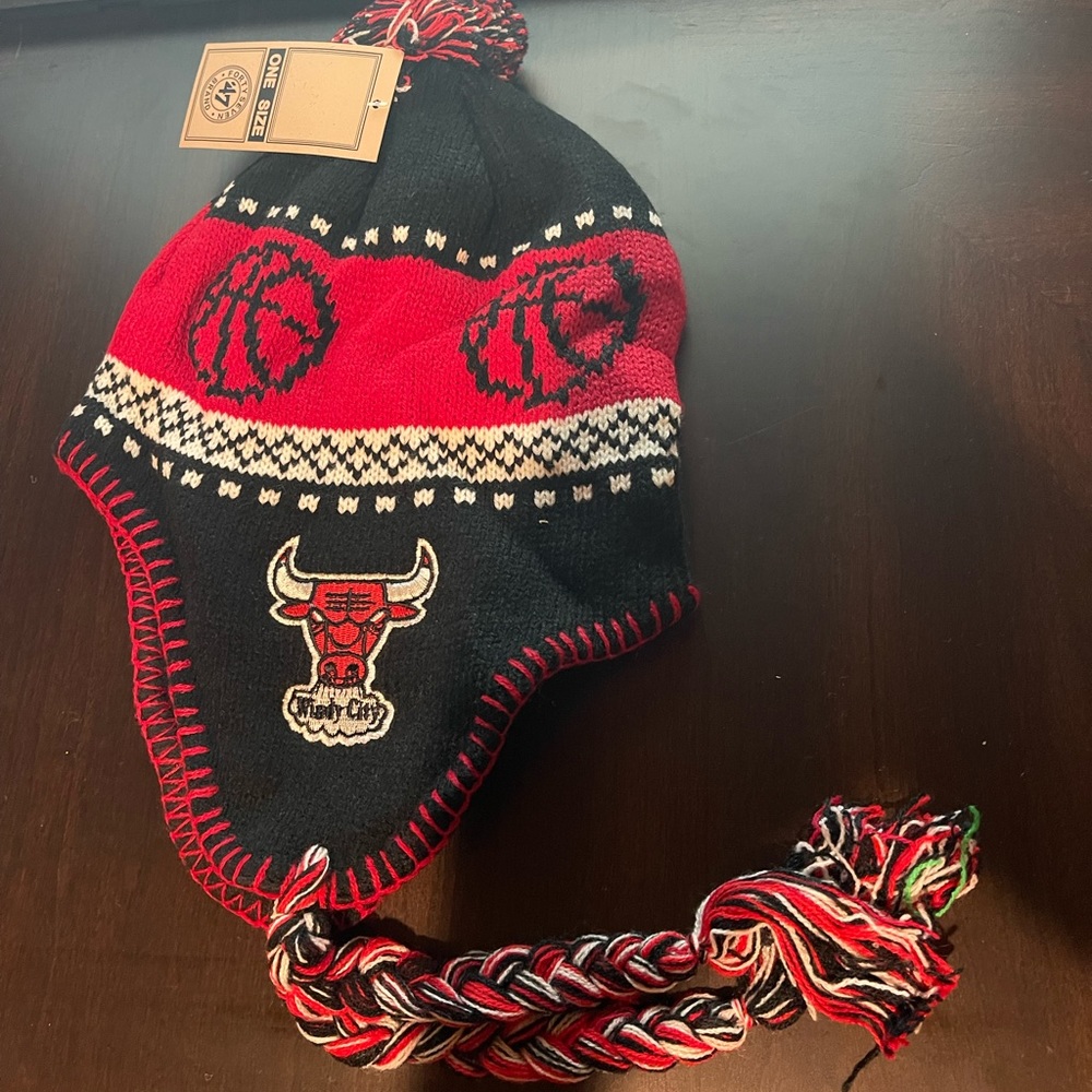 (New) 47 Brand Chicago Bulls Trapper Hat